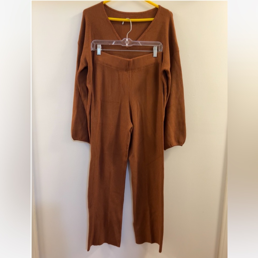 04. Brown Knit Set 2 pc